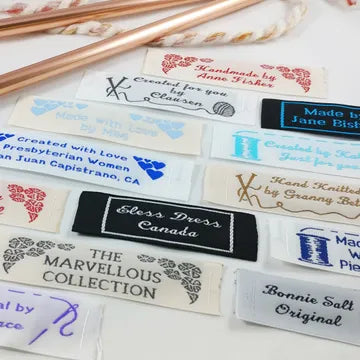 Wide Woven Sewing Labels