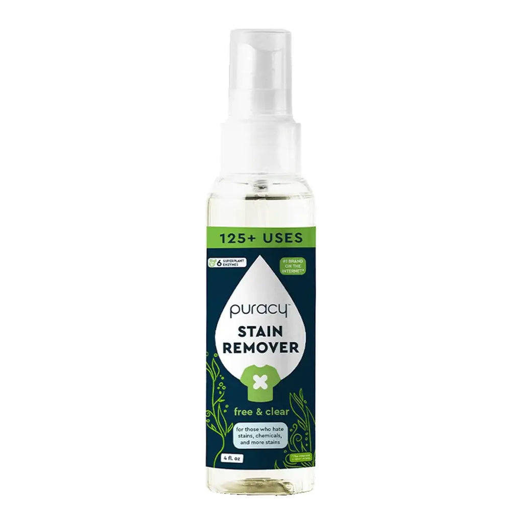 Puracy Natural Laundry Stain Remover – 4oz Travel Wearever Incontinence