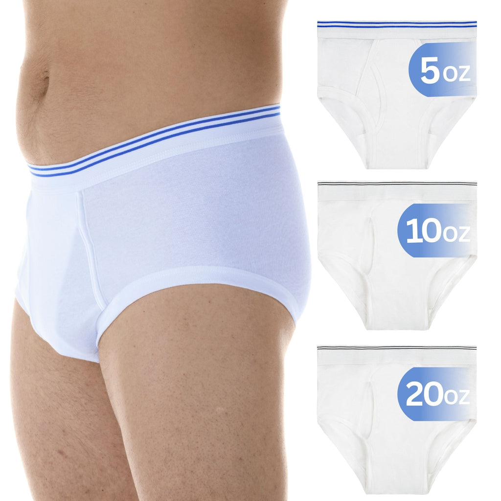 Men's 3 Pair Starter Pack (Super, Maximum, & Classic Absorbency) Wearever