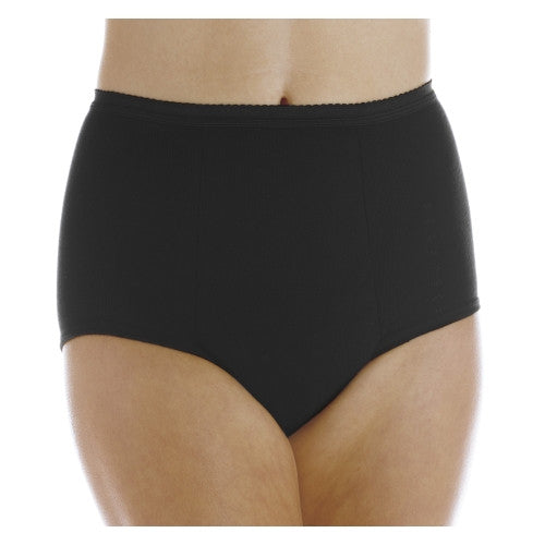 Maximum Absorbency Full Cut Panty - Black