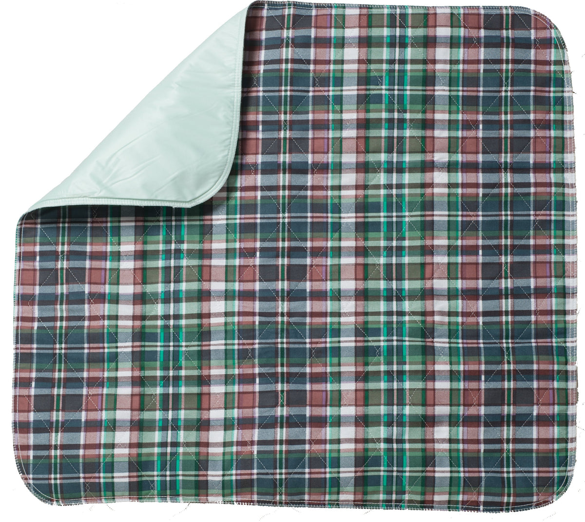 Plaid Absorbent Bed Pad 34"x36" (SKU: BPS700) Wearever
