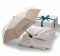 OnePointBFG Sherpa Blanket + ShedRain Umbrella Gift Set