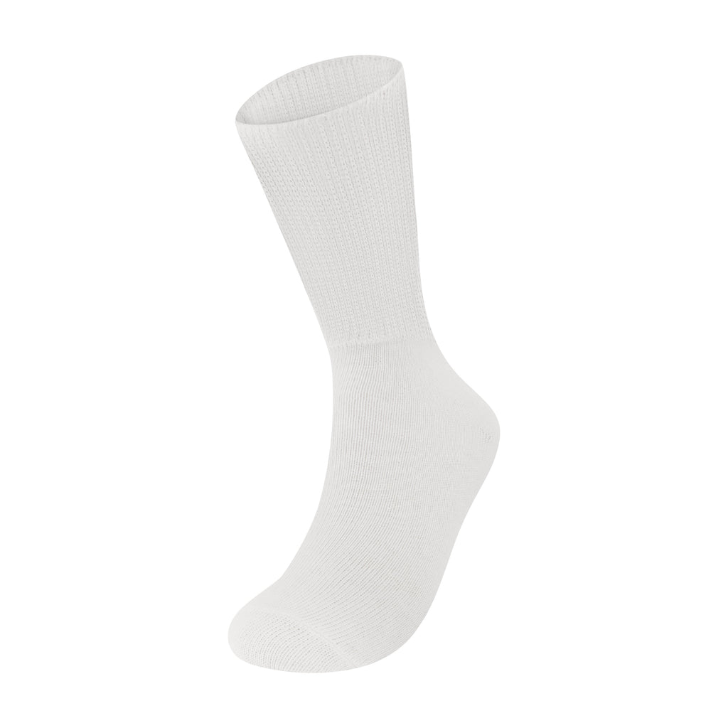 Clearance Wearever® 100% Cotton - 6 Pair Pack Mesh Top Diabetic Sock Wearever Incontinence