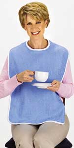 3-Pack 100% Cotton Terry Adult Bib Wearever