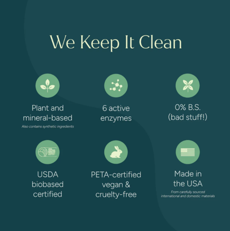 Puracy Natural Laundry Stain Remover - 12oz Full Size Wearever Incontinence