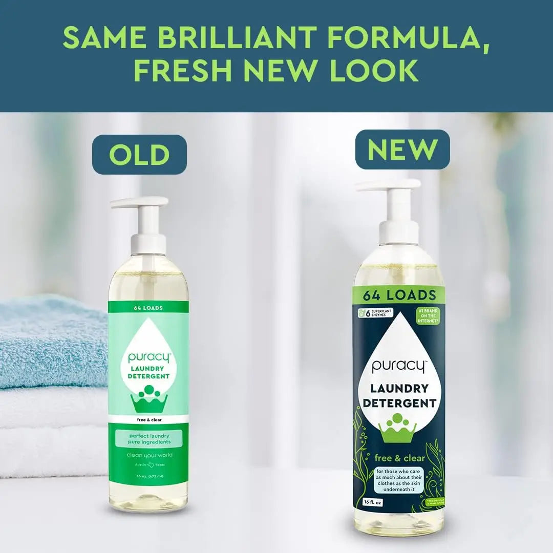 Puracy Natural Laundry Detergent Wearever Incontinence
