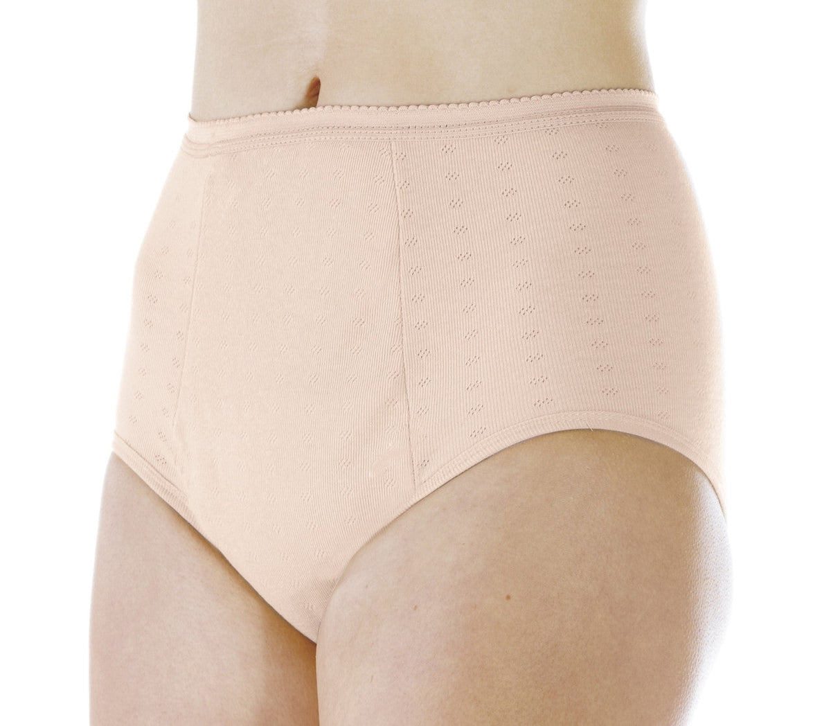 Super Absorbency Full Cut Panty (HDL100) - Beige