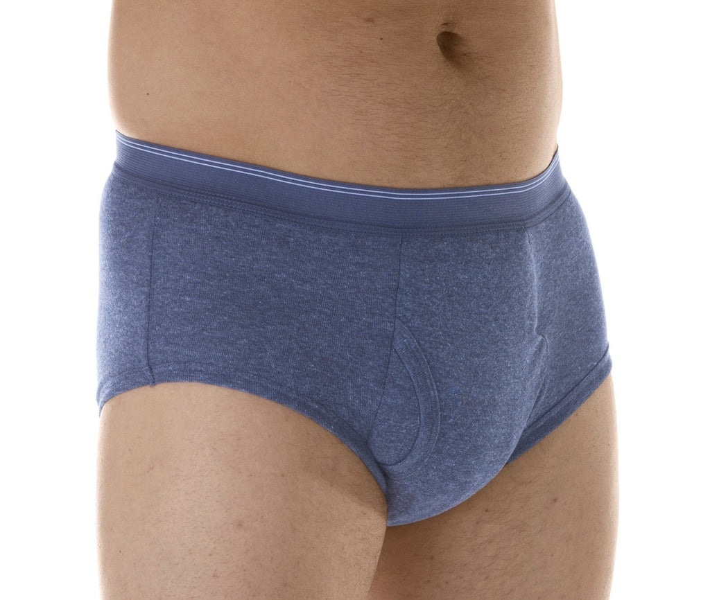 Maximum Absorbency Briefs (HDM200) - Front - Blue