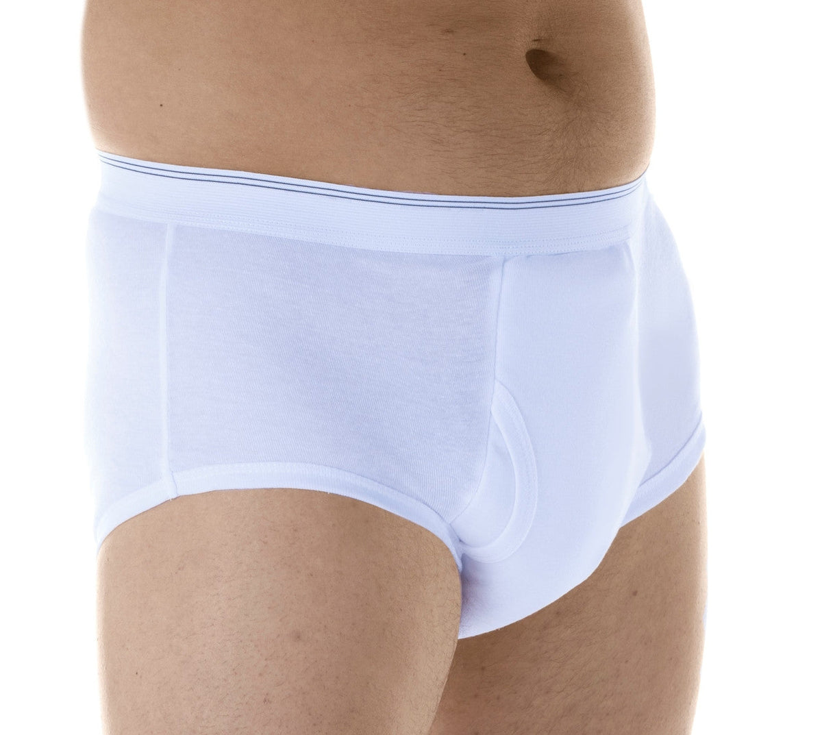 Super Absorbency Briefs (HDM100) - Front - White