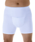 Maximum Absorbency H-Fly Boxer brief (HDM500) - Front - White