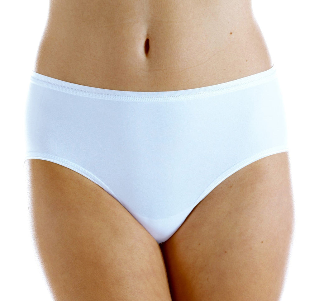 Hush Hush Seamless Panty (HH006) - Front - White