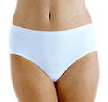 Hush Hush Seamless Panty (HH006) - Front - White