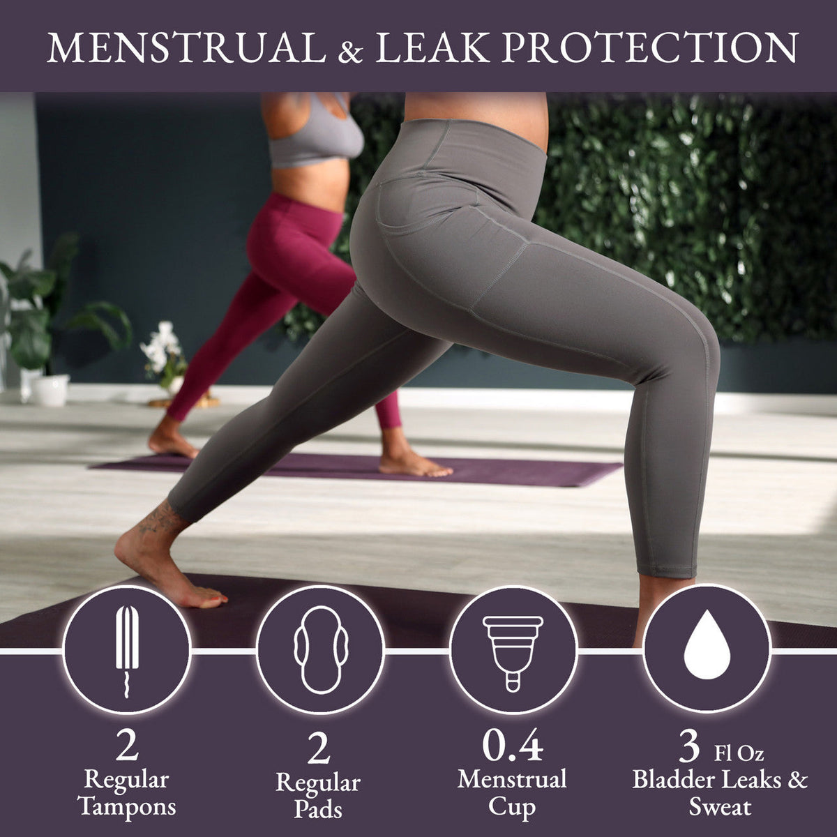 Leakproof 22" Leggings Lumana