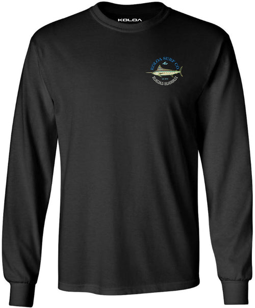 Mosaic Fish Long Sleeve T-Shirt Color Thumbnail